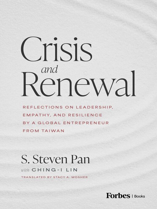 Cover image for Crisis and Renewal